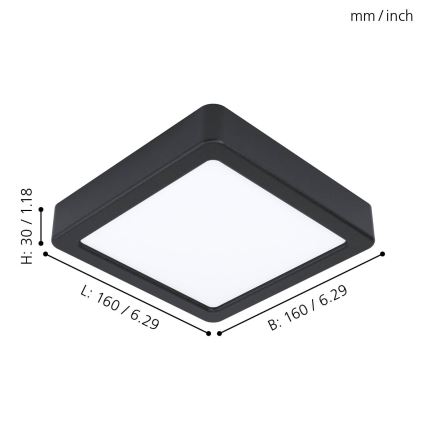 Eglo 99255 - LED Takbelysning FUEVA 5 LED/10,5W/230V