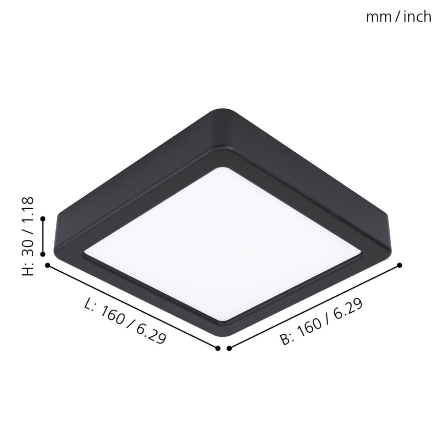 Eglo 99255 - LED Takbelysning FUEVA 5 LED/10,5W/230V