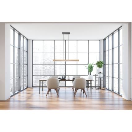 Eglo 99293 - Dimbar LED-lampakrona med snöre CAMACHO LED/25,5W/230V