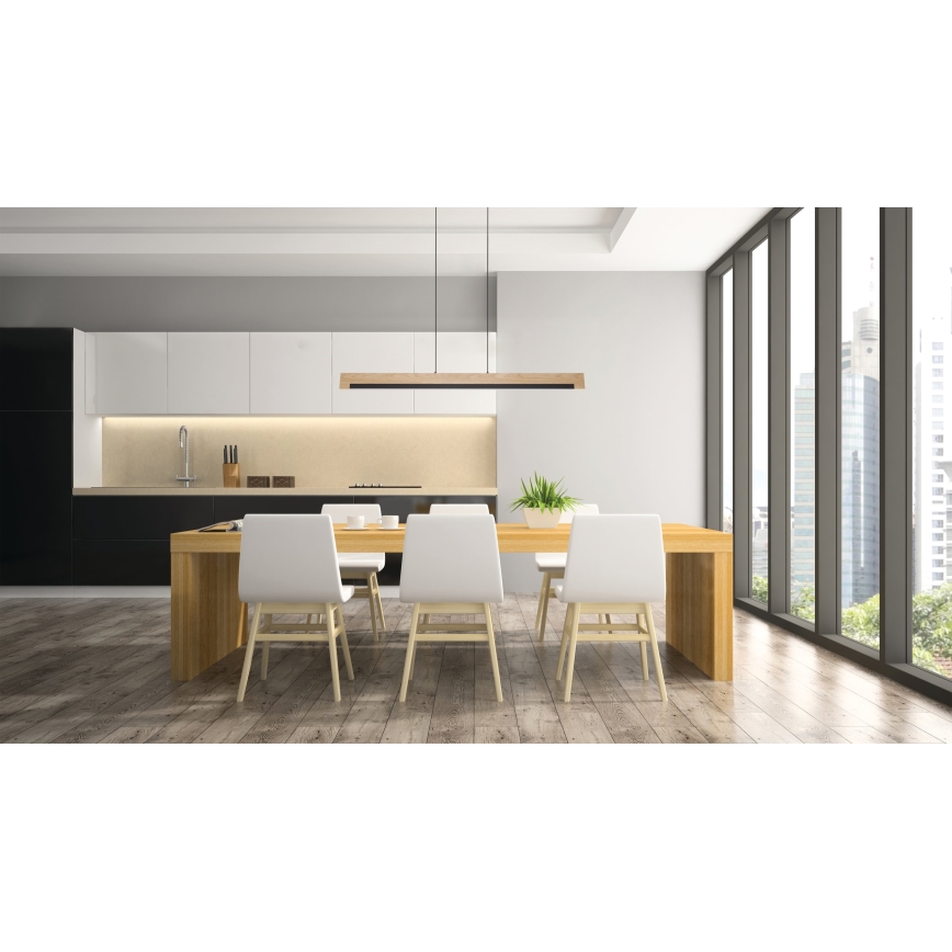 Eglo 99293 - Dimbar LED-lampakrona med snöre CAMACHO LED/25,5W/230V