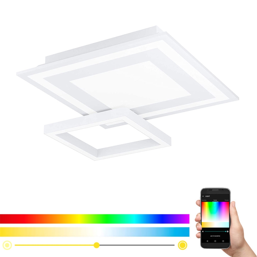 Eglo 99311 - LED RGB Dimbar Takbelysning SAVATAEILA-C LED/20W/230V