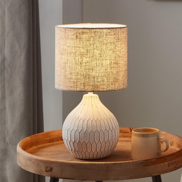 Eglo 99332 - Bordslampa BELLARIVA 1xE27/40W/230V