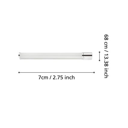 Eglo - LED badrumsspegelbelysning LED/15W/230V IP44