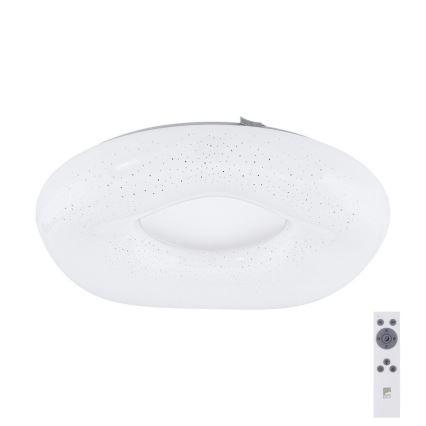 Eglo - LED dimbar taklampa LED/18W/230V + fjärrkontroll