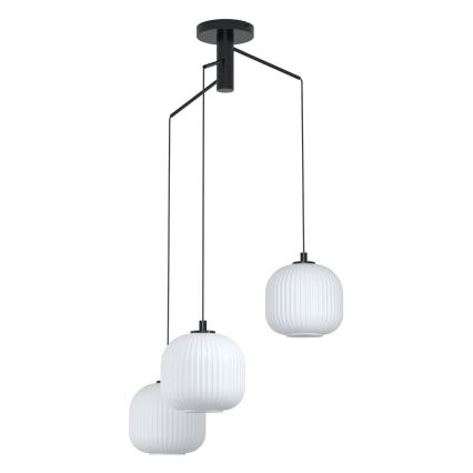 Eglo 99368 - Ljuskrona med snöre MANTUNALLE 3xE27/40W/230V