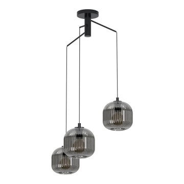 Eglo 99373 - Ljuskrona med snöre MANTUNALLE 3xE27/40W/230V