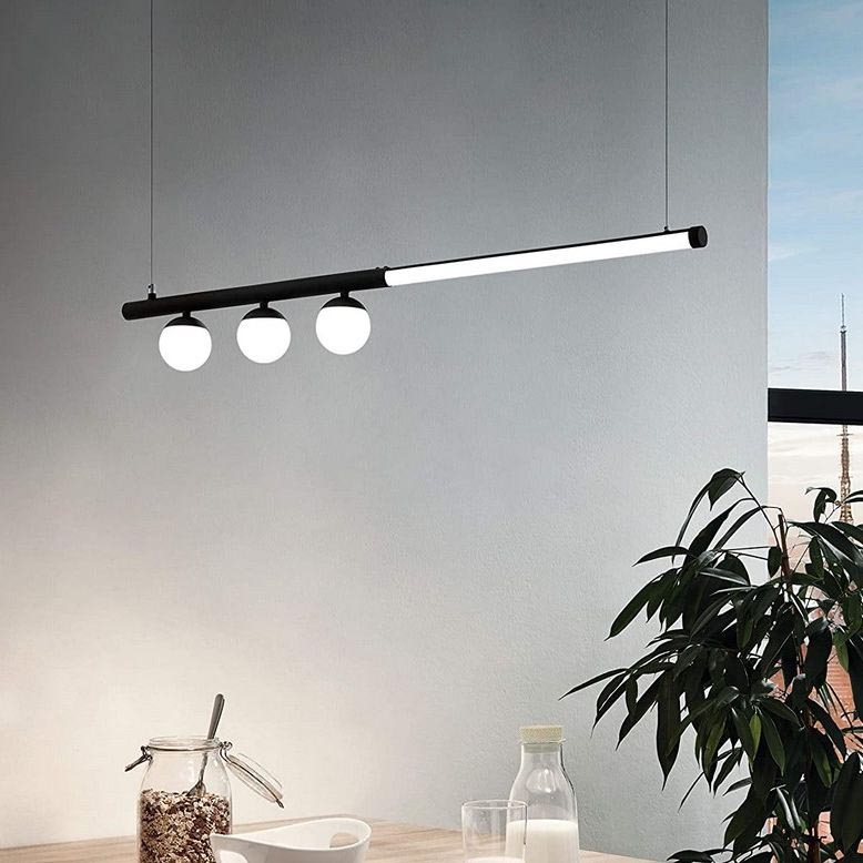 Eglo 99376 - LED Ljuskrona med snöre PHIANEROS LED/22W/230V