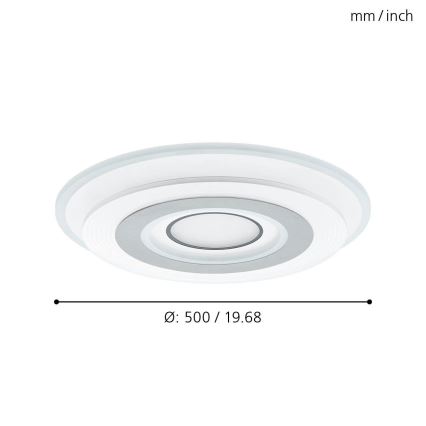 Eglo 99399 - LED Takbelysning REDUCTA 3xLED/16W/230V