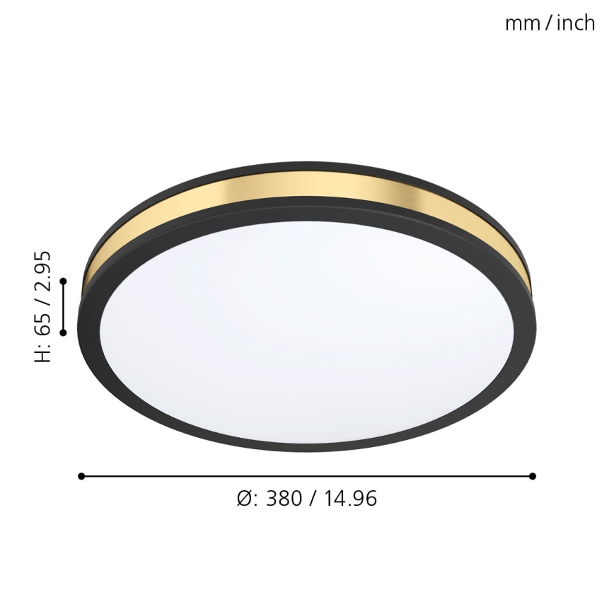 Eglo 99407 - LED Takbelysning PESCAITO LED/24W/230V