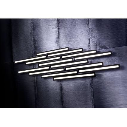 Eglo 99411 - LED RGB Dimbar Takbelysning SALITERAS-C 2xLED/10W/230V