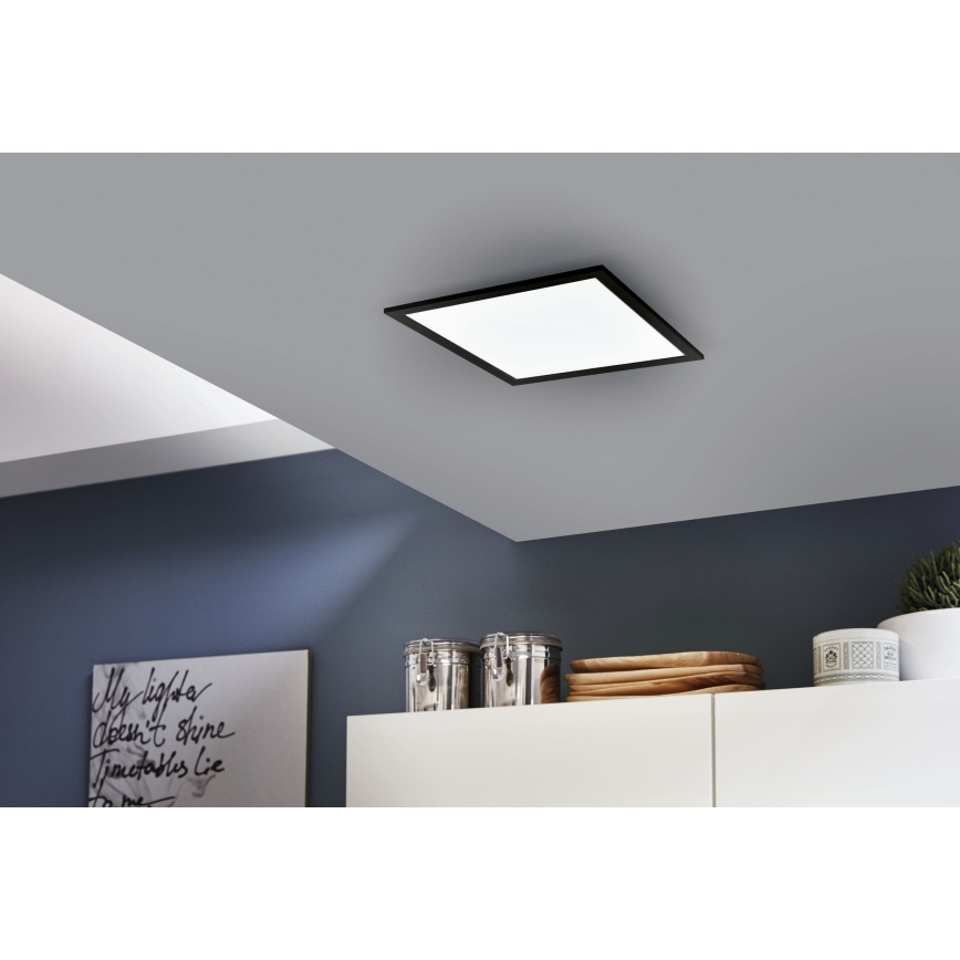 Eglo 99415 - LED RGB Dimbar Takbelysning SALOBRENA-C LED/16W/230V + Fjärrstyrd