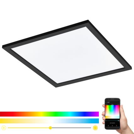 Eglo 99416 - LED RGB Dimbar Takbelysning SALOBRENA-C LED/20W/230V + Fjärrstyrd