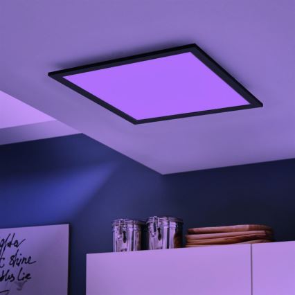 Eglo - LED RGB dimbar taklampa SALOBRENA-C LED/30,5W/230V + fjärrkontroll