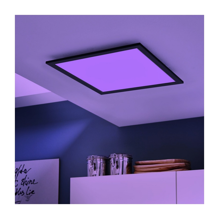 Eglo - LED RGB dimbar taklampa SALOBRENA-C LED/30,5W/230V + fjärrkontroll