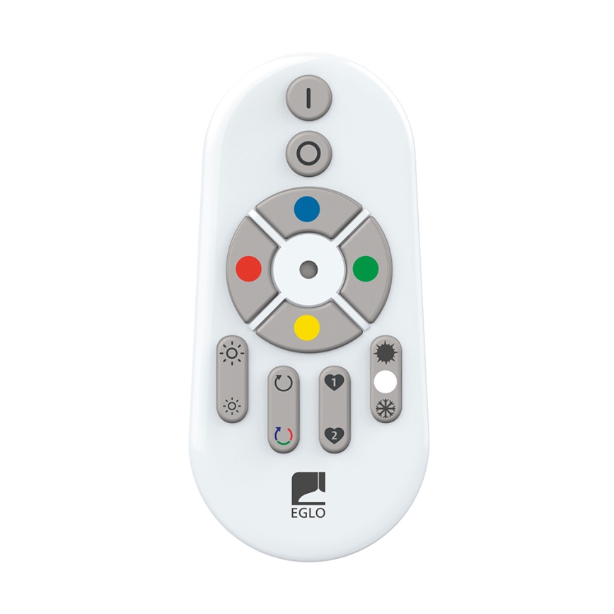 Eglo - LED RGB dimbar taklampa SALOBRENA-C LED/30,5W/230V + fjärrkontroll