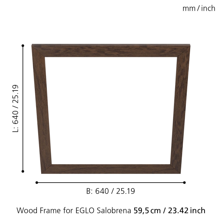 Eglo - Armaturram SALOBRENA 595x595 mm