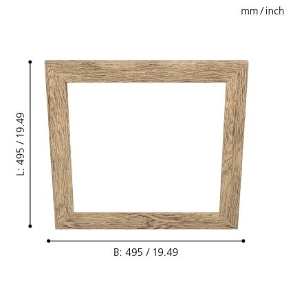 Eglo - Armaturram SALOBRENA 450x450 mm