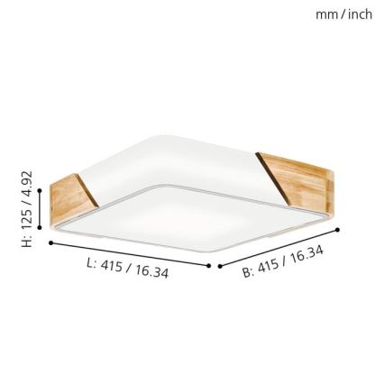 Eglo 99459 - Takbelysning GRIMALDINO 2xE27/28W/230V