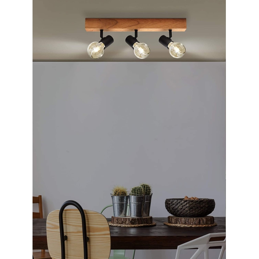 Eglo - Spotlight TOWNSHEND 3xE27/60W/230V - FSC certifierade