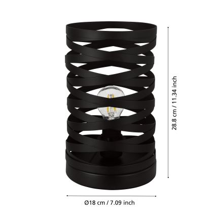 Eglo - Bordslampa  1xE27/40W/230V