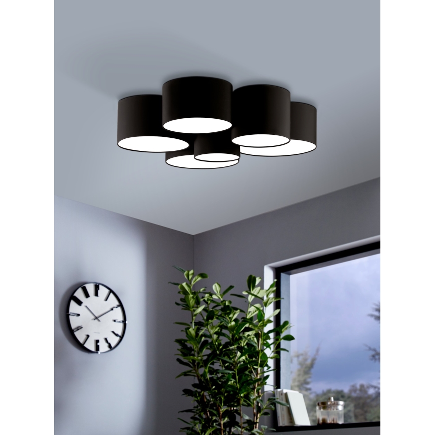 Eglo - Taklampa 6xE27/40W/230V