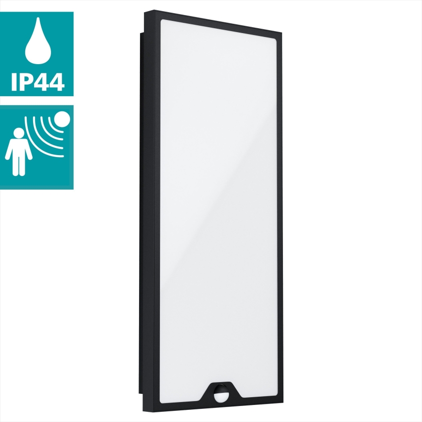 Eglo - Utomhus LED vägglampa  med sensor   LED/18,5W/230V IP44