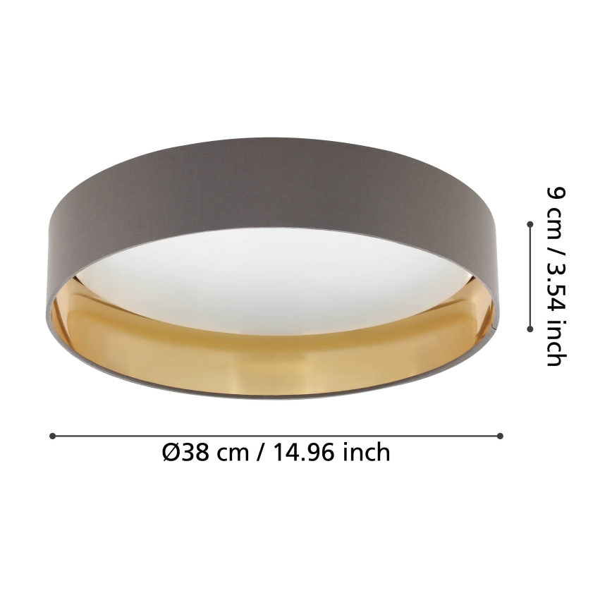 Eglo 99542 - LED Takbelysning MASERLO LED/24W/230V