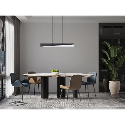 Eglo - LED ljusreglerad Ljuskrona med upphängningsrem  LED/27W/230V