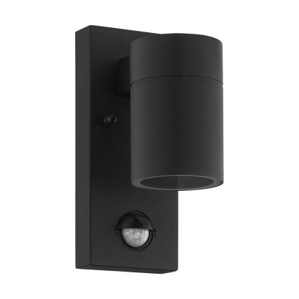 Eglo - LED Utomhus väggbelysning med en sensor 1xGU10/3W/230V IP44