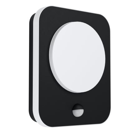 Eglo - LED Utomhus väggbelysning med en sensor LED/9W/230V IP44