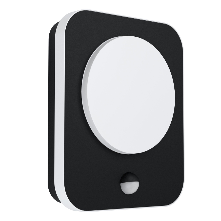 Eglo - LED Utomhus väggbelysning med en sensor LED/9W/230V IP44