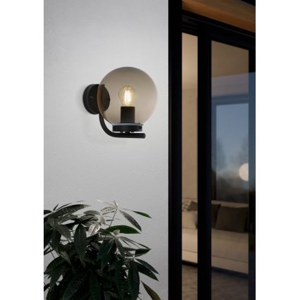 Eglo - Utomhus väggbelysning 1xE27/28W/230V IP44