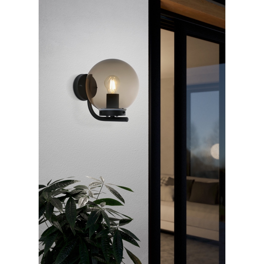 Eglo - Utomhus väggbelysning 1xE27/28W/230V IP44