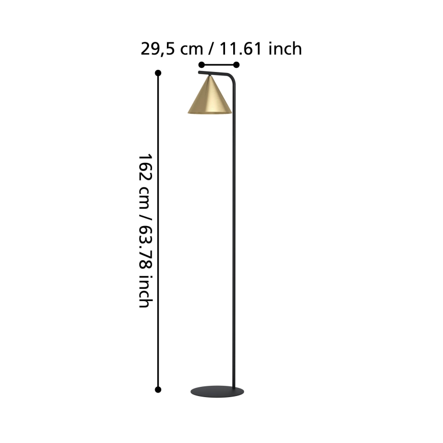 Eglo - Golvlampa  1xE27/40W/230V