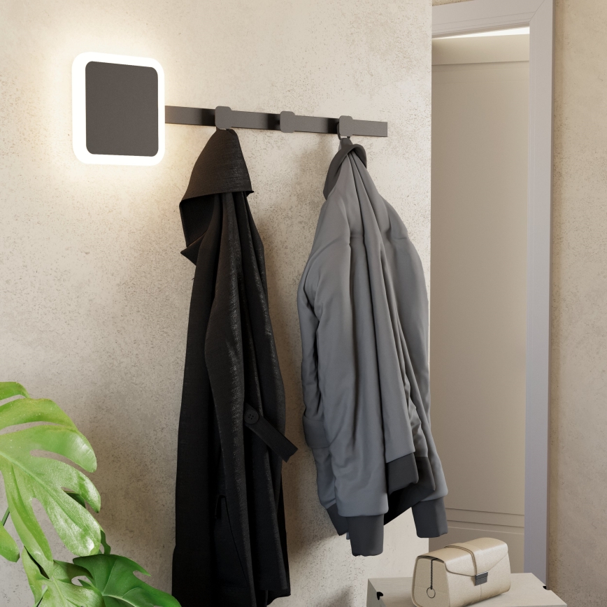 Eglo - LED Väggkrok med belysning LED/7,8W/230V