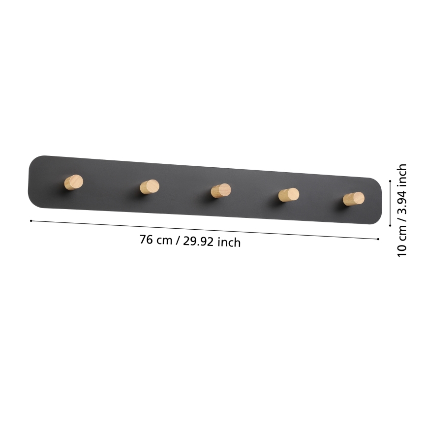 Eglo - LED Vägghängare med belysning LED/18W/230V