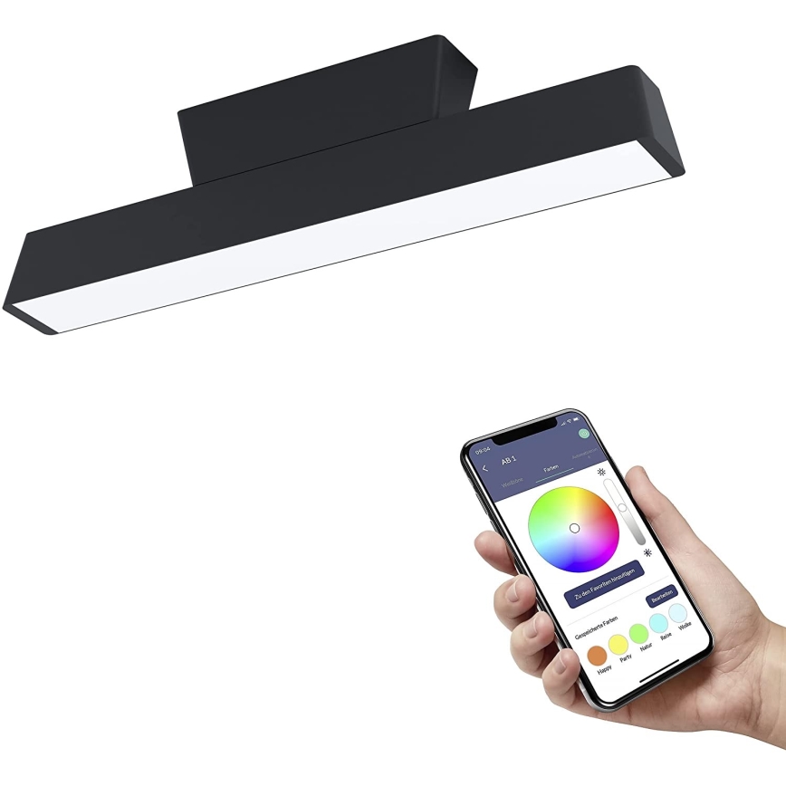 Eglo - LED RGBW ljusreglerad taklampa  LED/16W/230V ZigBee