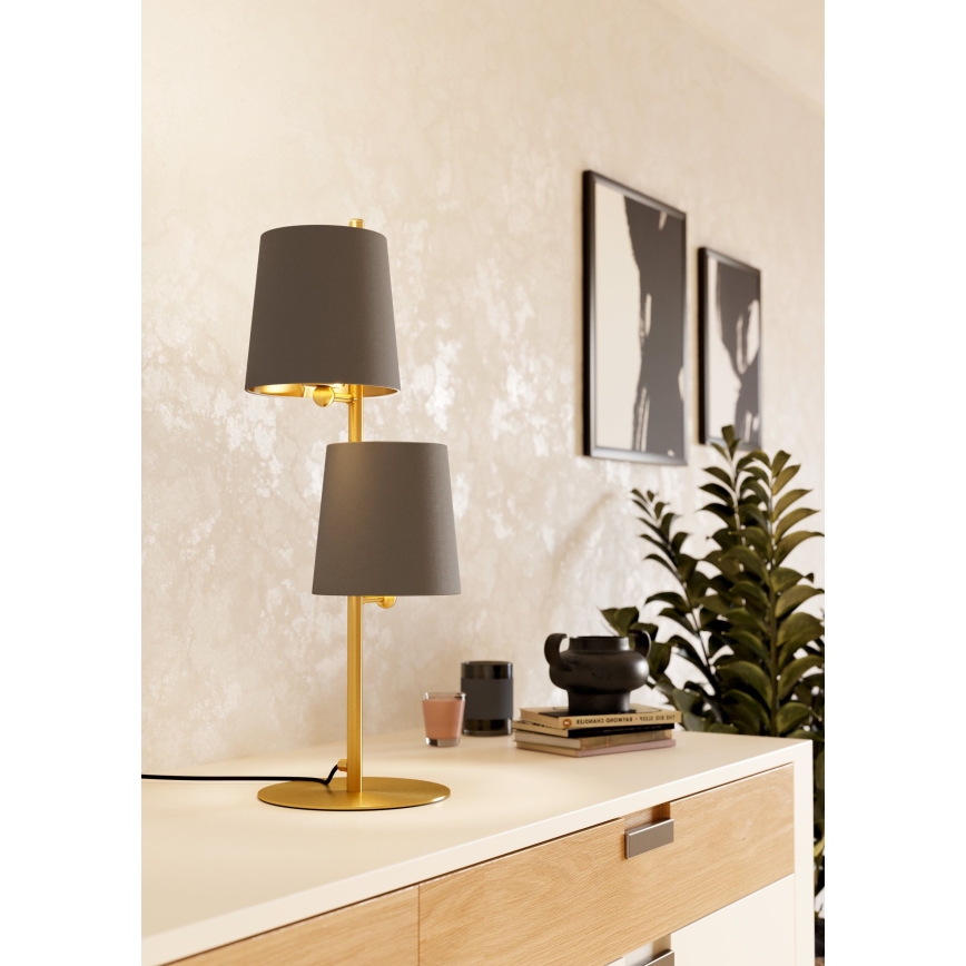 Eglo - Bordslampa 2xE27/40W/230V