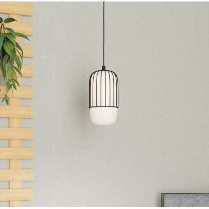 Eglo - Ljusskrona med upphängningsrem  1xE27/40W/230V