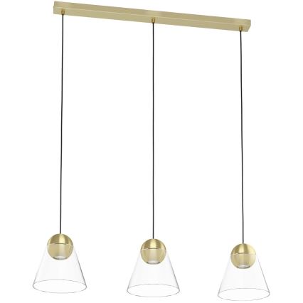 Eglo - LED Ljuskrona med upphängningsrem 3xGU10/4,5W/230V