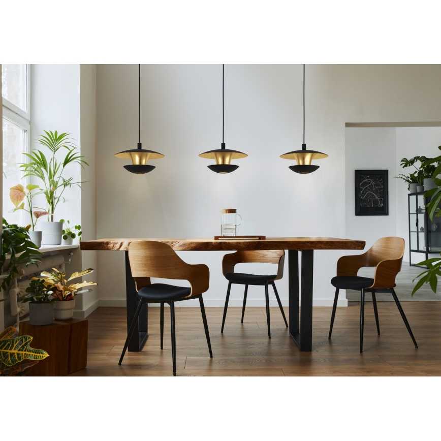 Eglo - LED Ljuskrona med upphängningsrem  3xGU10/4,5W/230V