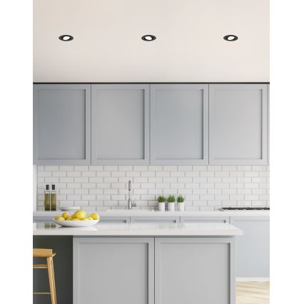 Eglo - LED RGBW Infälld belysning med justerbar ljusstyrka  LED/5W/230V 2700-6500K ZigBee