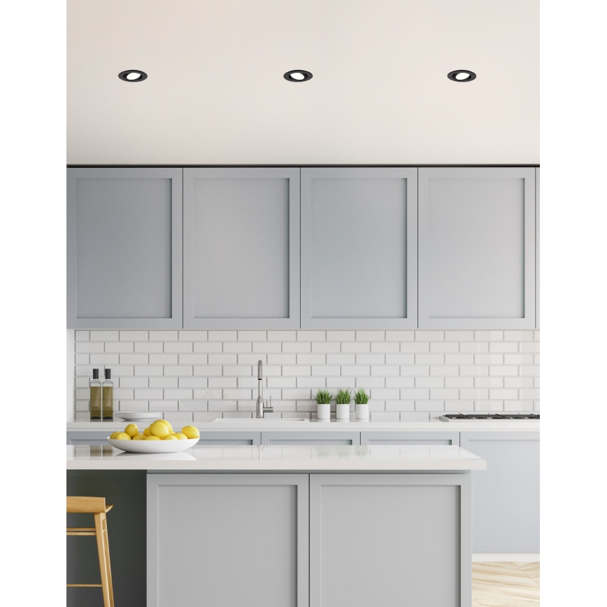 Eglo - LED RGBW Infälld belysning med justerbar ljusstyrka  LED/5W/230V 2700-6500K ZigBee