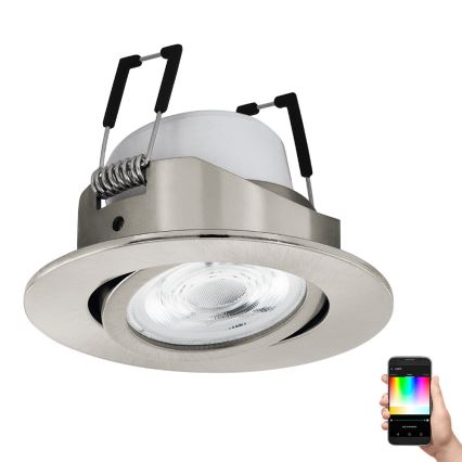 Eglo - LED RGBW Ljusreglerad upphängd taklampa LED/5W/230V ZigBee