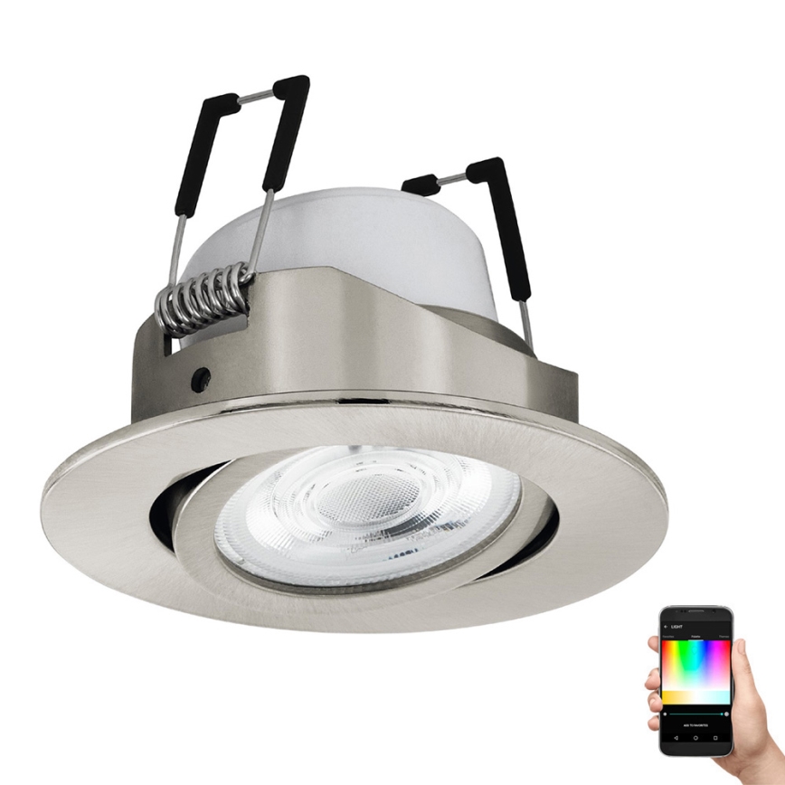Eglo - LED RGBW Ljusreglerad upphängd taklampa LED/5W/230V ZigBee