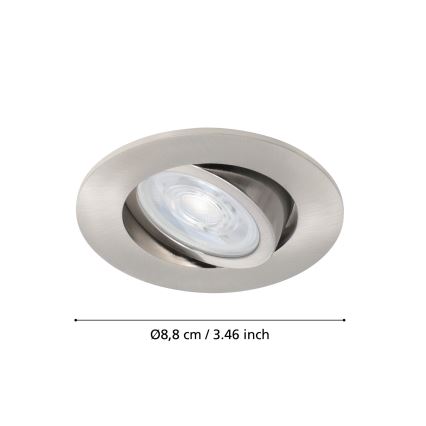 Eglo - LED RGBW Ljusreglerad upphängd taklampa LED/5W/230V ZigBee