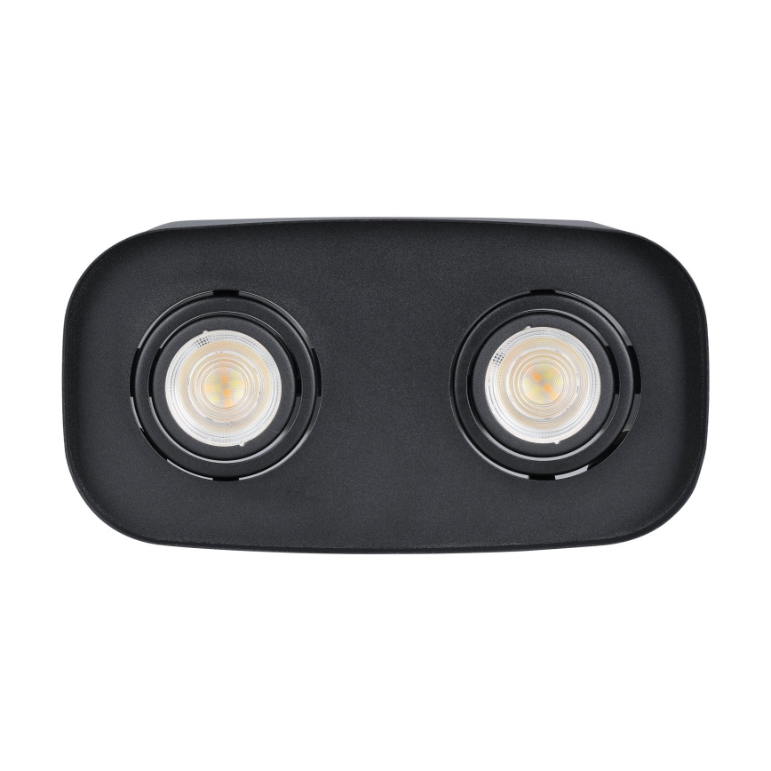 Eglo - LED RGBW ljusreglerad spotlight  2xGU10/5W/230V ZigBee