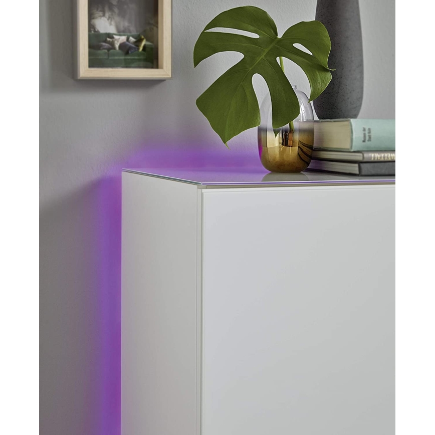 Eglo - LED RGBW Dimbar ljusslinga 8m LED/24W/24/230V 2700-6500K ZigBee