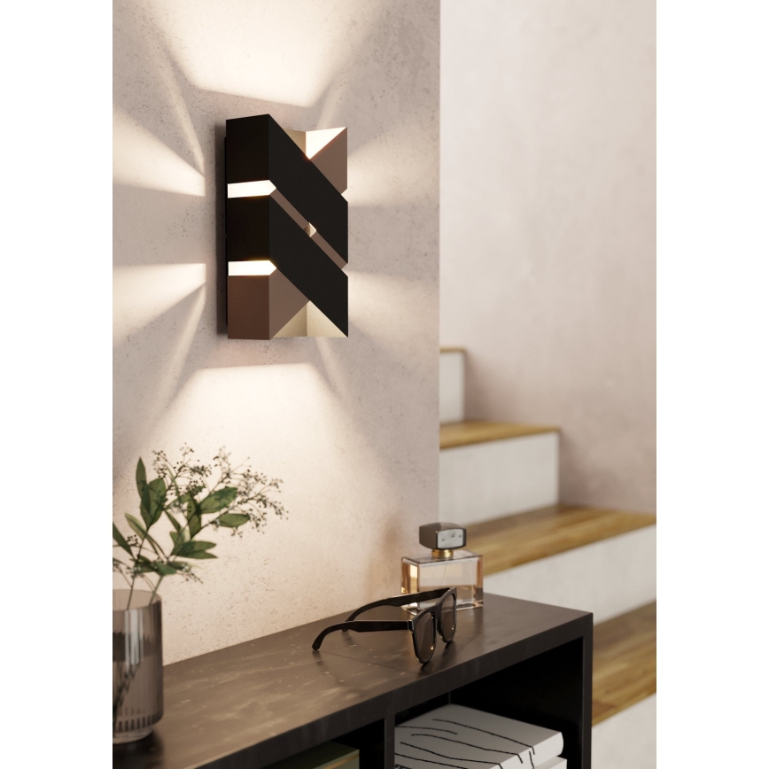 Eglo - LED Vägglampa  2xLED/2,5W/230V