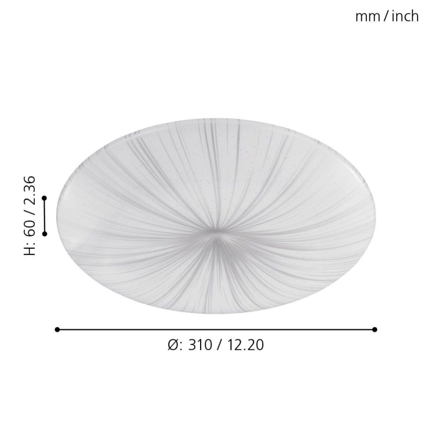 Eglo - LED taklampa LED/10W/230V